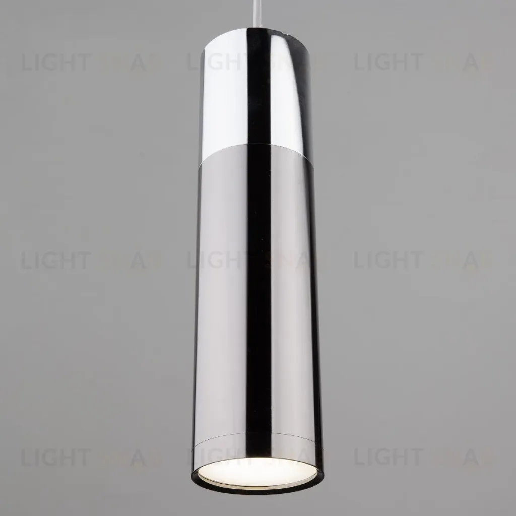Подвесной светильник Eurosvet Double Topper 50135/1 LED хром/черный жемчуг 50135/1 LED хром/черный жемчуг