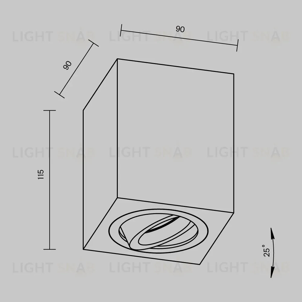 Потолочный светильник Maytoni Alfa C017CL-01W C017CL-01W