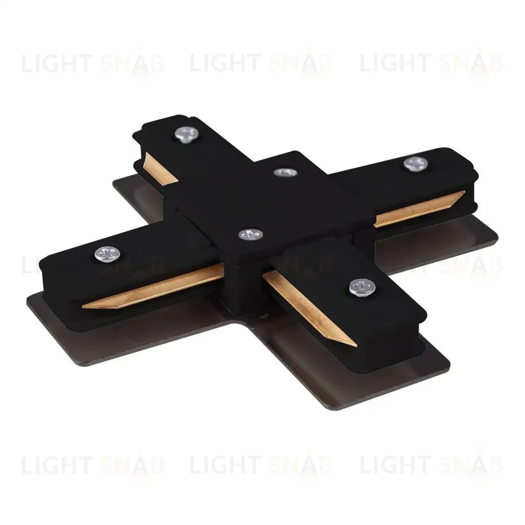 Коннектор X-образный Elektrostandard TRC-1-1-X-BK 4690389112386 a039586 4690389112386