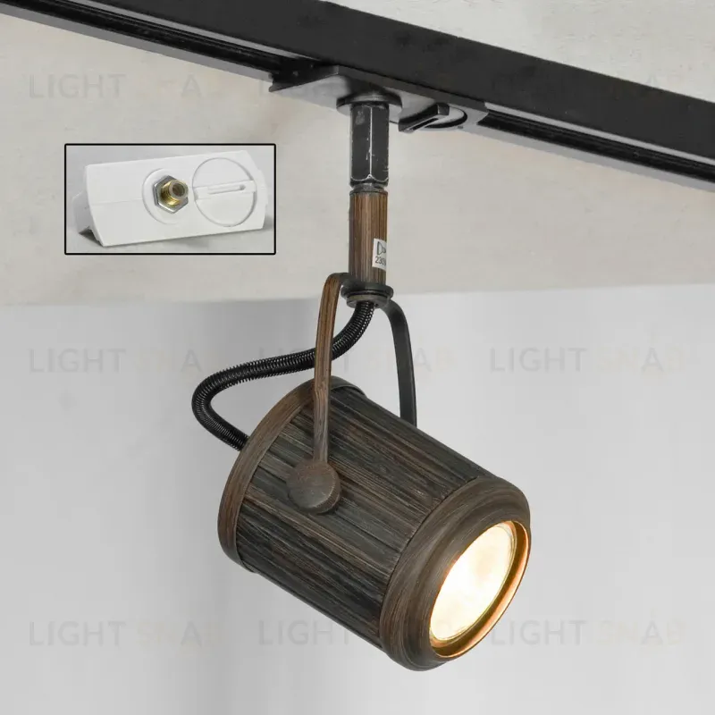 Трековый светильник однофазный Lussole LOFT Track Lights LSP-9131-TAW LSP-9131-TAW