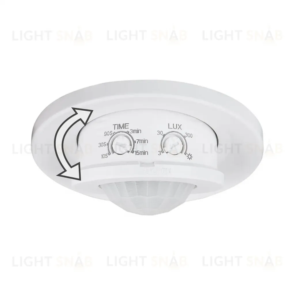Датчик движения Elektrostandard SNS-M-12 8M 2,2-4M 800W IP20 360 4690389126727 4690389126727