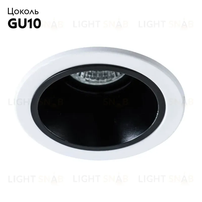 Встраиваемый светильник Arte Lamp A6663PL-1BK A6663PL-1BK