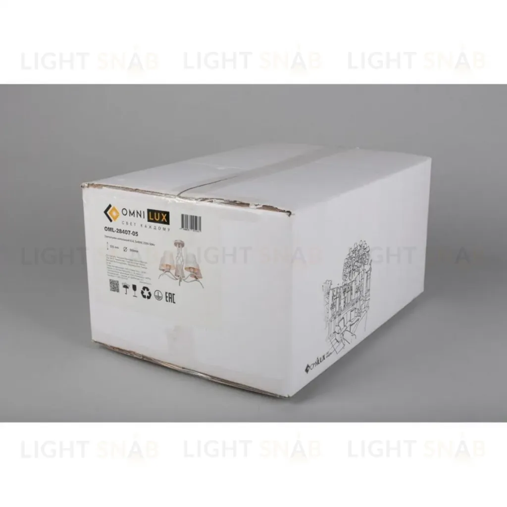 Потолочная люстра Omnilux Ugento OML-28407-05 OML-28407-05