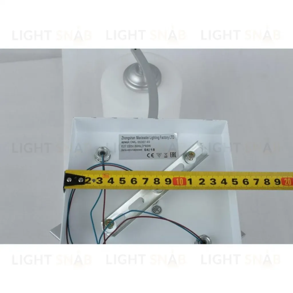 Потолочная люстра Omnilux Pisticci OML-55307-03 OML-55307-03