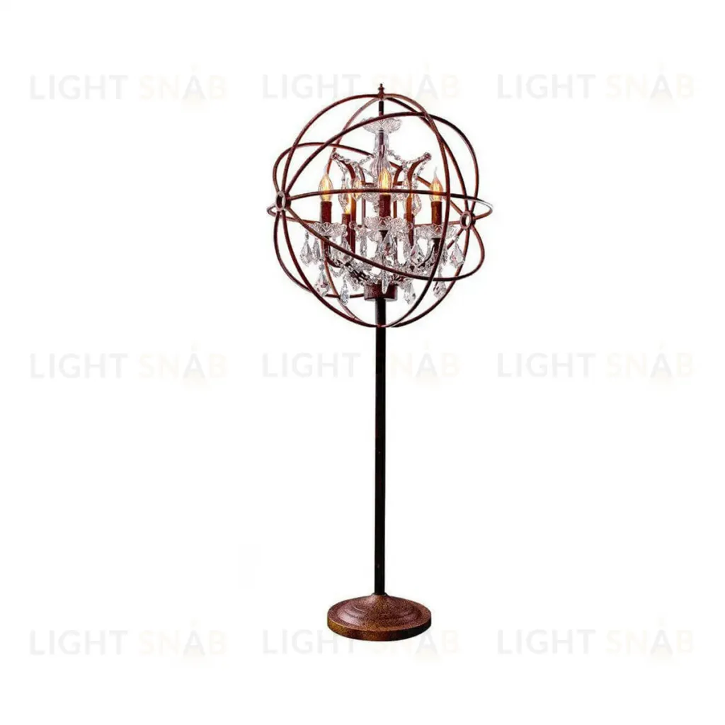 Торшер LOFT IT Foucaults orb crystal Loft1897FT Loft1897FT