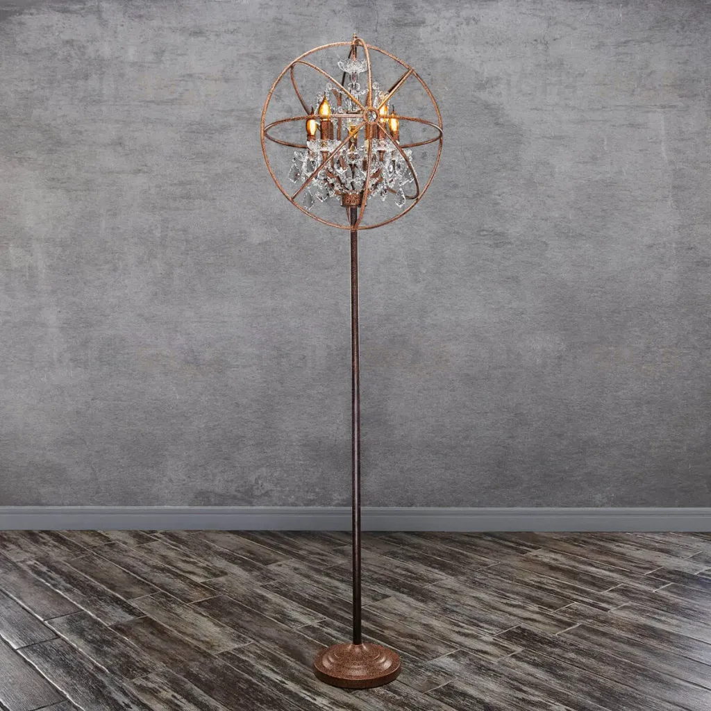 Торшер LOFT IT Foucaults orb crystal Loft1897FT Loft1897FT