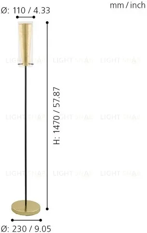 Торшер Eglo Pinto Gold 97655 97655