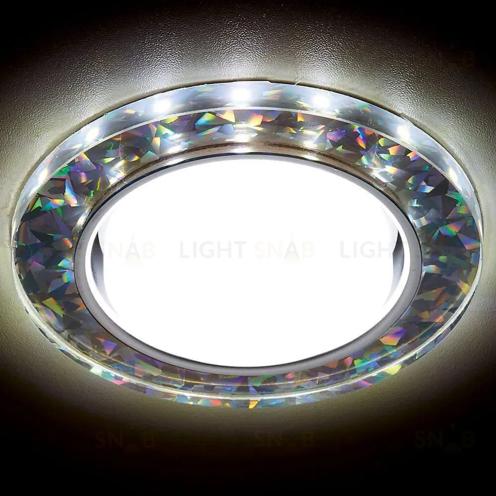 Встраиваемый светильник Ambrella Light GX53 LED G248 W/CH G248 W/CH