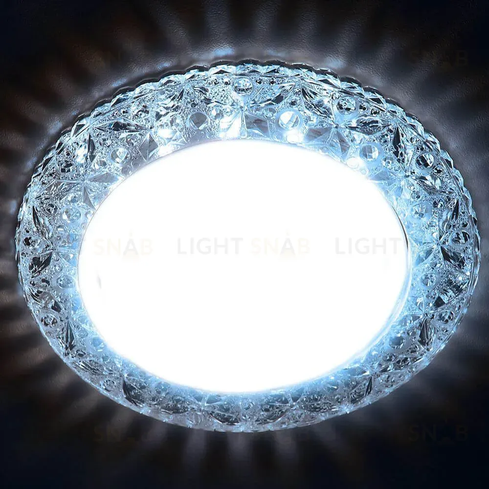 Встраиваемый светодиодный светильник Ambrella Light GX53 LED G308 CL/CLD G308 CL/CLD