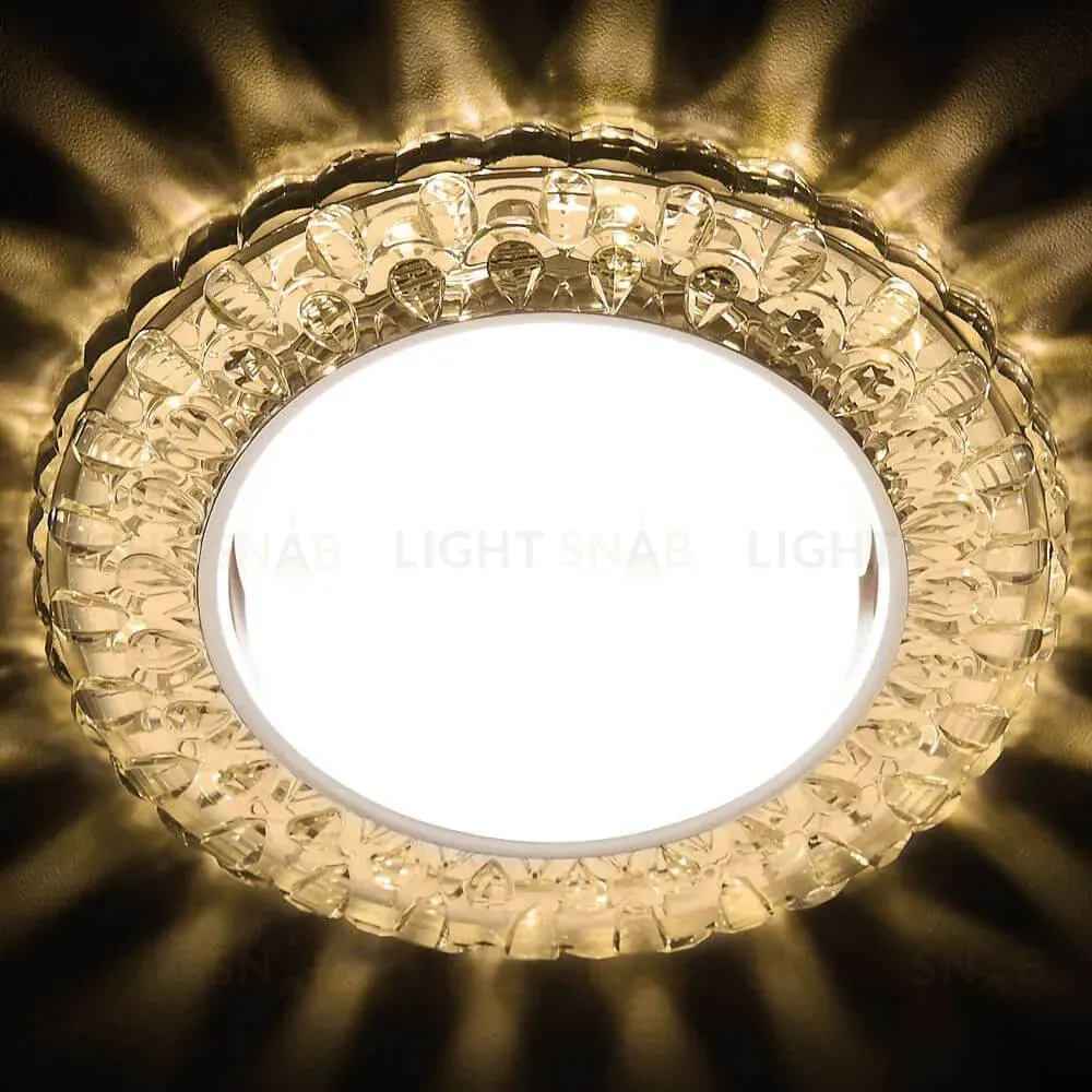 Встраиваемый светодиодный светильник Ambrella Light GX53 LED G315 CL/CLD G315 CL/CLD