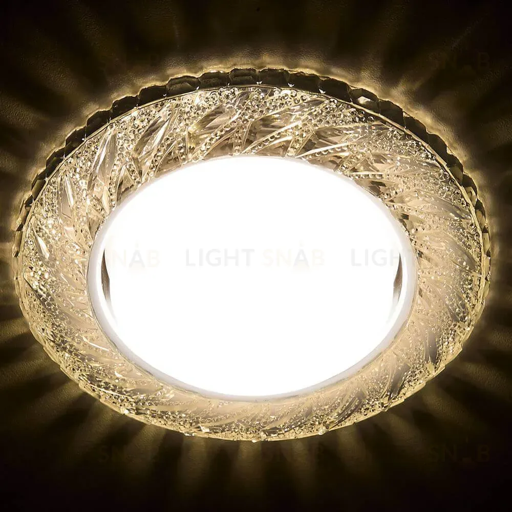 Встраиваемый светодиодный светильник Ambrella Light GX53 LED G303 CL/CLD G303 CL/CLD