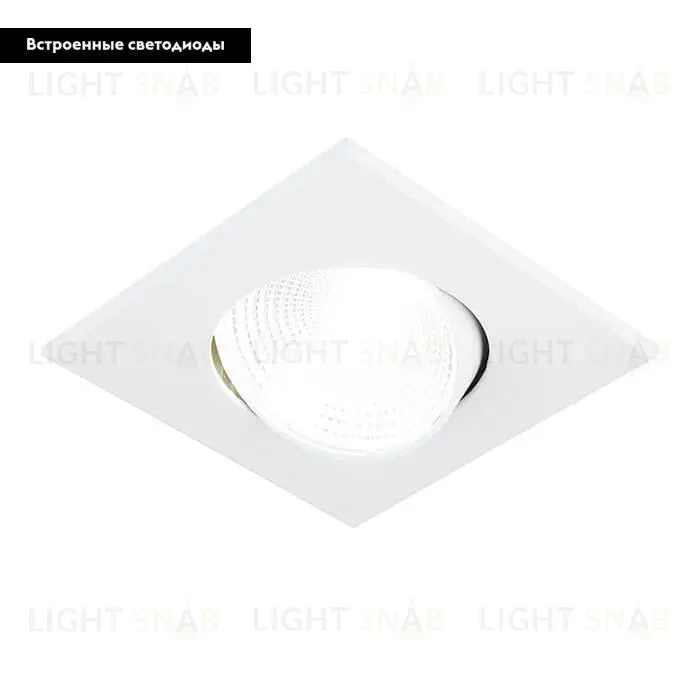 Встраиваемый светодиодный светильник Ambrella Light Techno Led S490 W S490 W