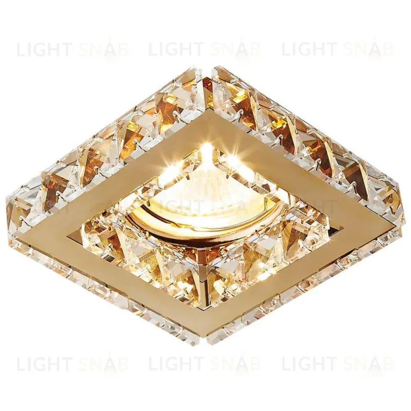 Встраиваемый светильник Ambrella Light Crystal K110 CL/G K110 CL/G