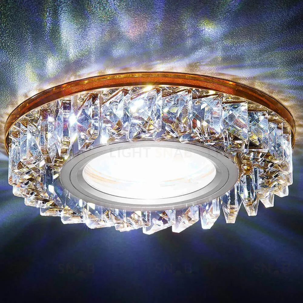 Встраиваемый светодиодный светильник Ambrella Light Led S255 BK S255 BK