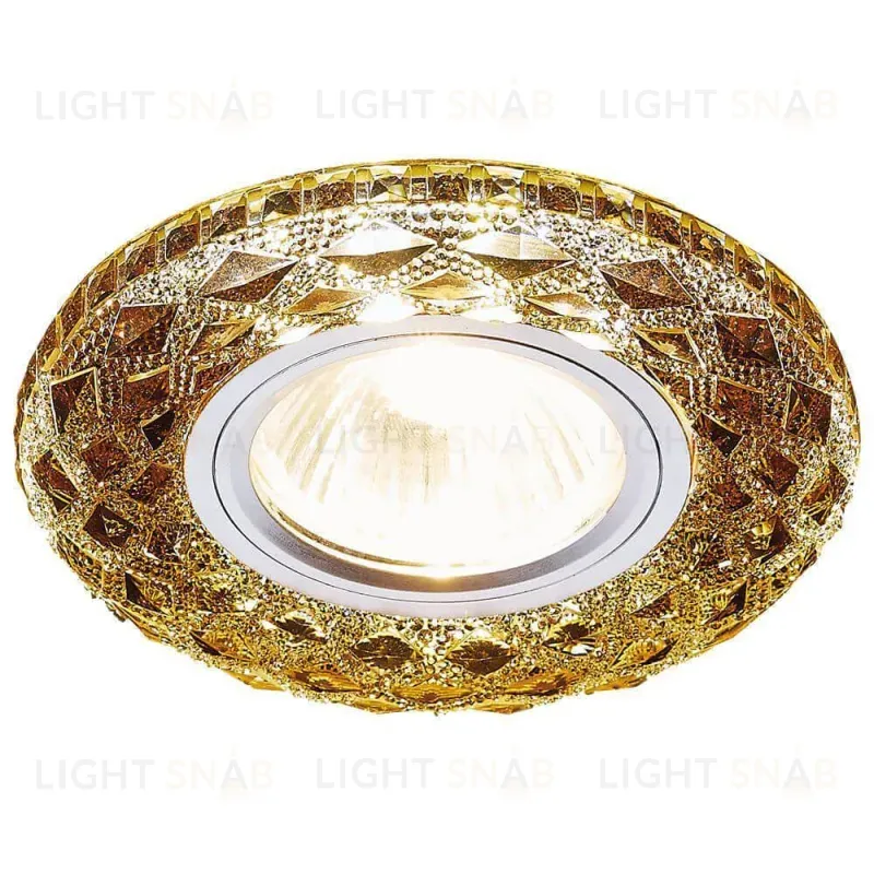 Встраиваемый светодиодный светильник Ambrella Light LED S288 BK S288 BK