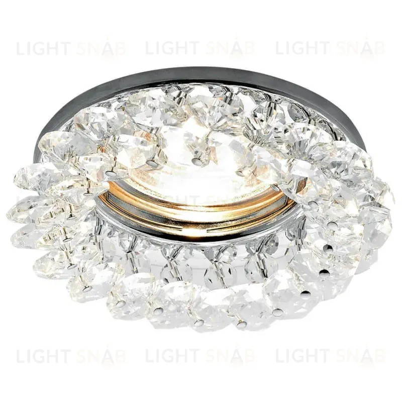 Встраиваемый светильник Ambrella Light Crystal K206 CL/CH K206 CL/CH