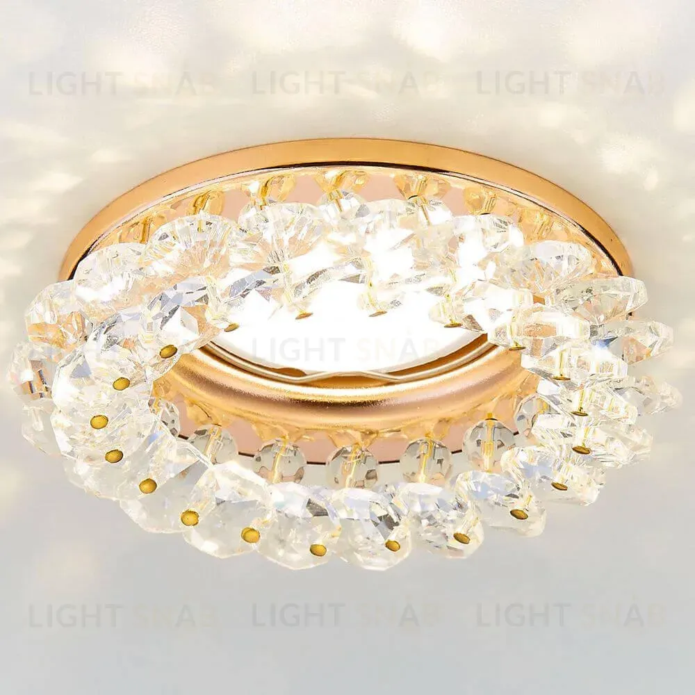 Встраиваемый светильник Ambrella Light Crystal K206 CL/CH K206 CL/CH