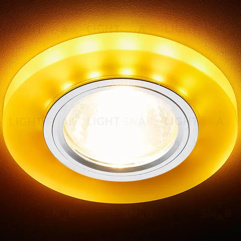 Встраиваемый светодиодный светильник Ambrella Light Led S214 WH/CH/YL S214 WH/CH/YL