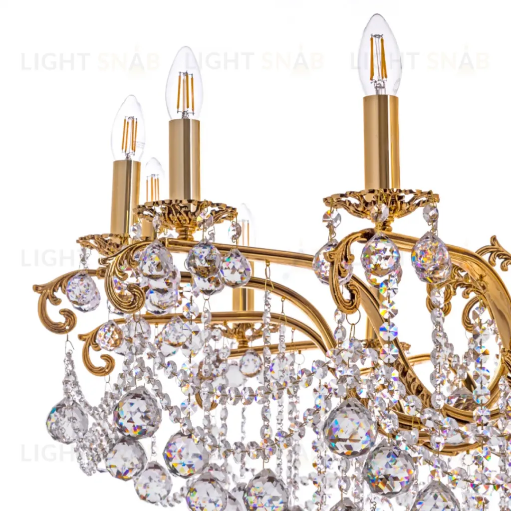 Подвесная люстра Dio DArte Elite Alessandria E 1.1.8.600 G Alessandria E 1.1.8.600 G