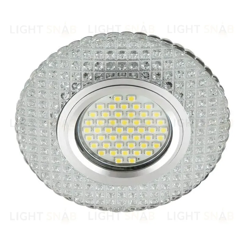 Встраиваемый светильник Fametto Luciole DLS-L135 Gu5.3 Glassy/Clear DLS-L135 Gu5.3 Glassy/Clear