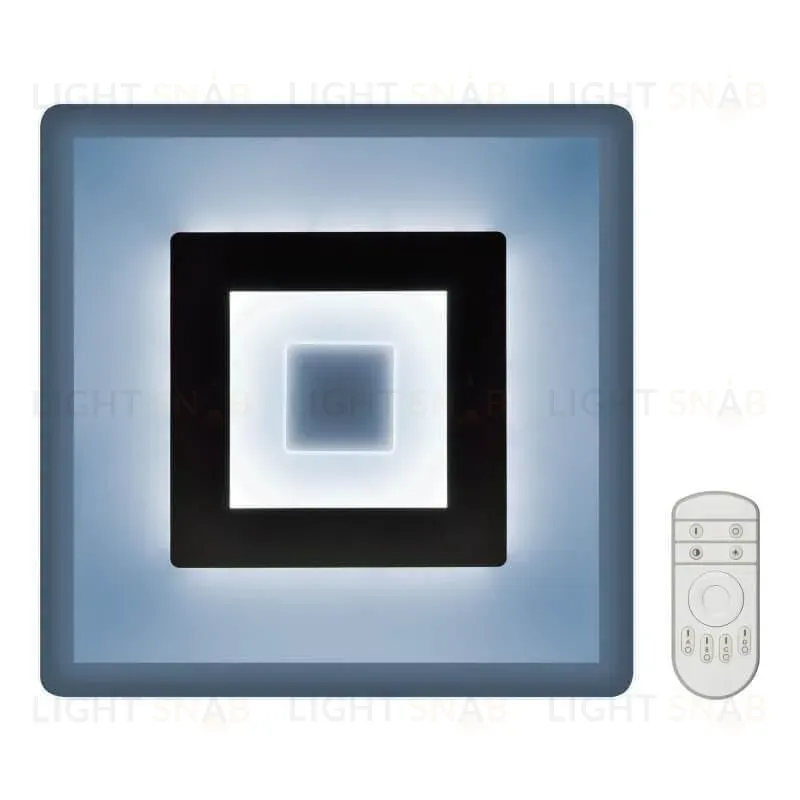 Потолочный светодиодный светильник Fametto Nimfea DLC-N501 38W GLASS/CLEAR DLC-N501 38W GLASS/CLEAR