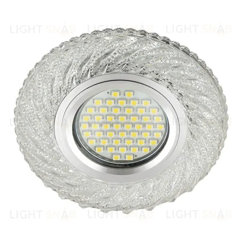 Встраиваемый светильник Fametto Luciole DLS-L137 Gu5.3 Glassy/Clear DLS-L137 Gu5.3 Glassy/Clear