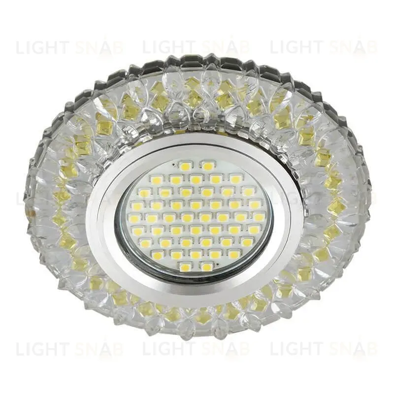 Встраиваемый светильник Fametto Luciole DLS-L138 Gu5.3 Glassy/Gold DLS-L138 Gu5.3 Glassy/Gold