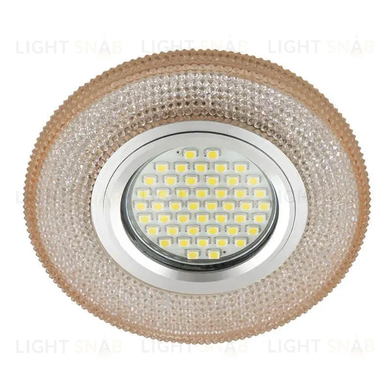 Встраиваемый светильник Fametto Luciole DLS-L142 Gu5.3 Glassy/Light Tea DLS-L142 Gu5.3 Glassy/Light Tea