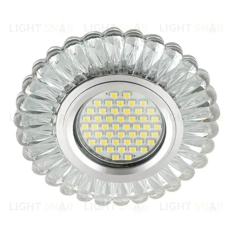 Встраиваемый светильник Fametto Luciole DLS-L145 Gu5.3 Glassy/Clear DLS-L145 Gu5.3 Glassy/Clear
