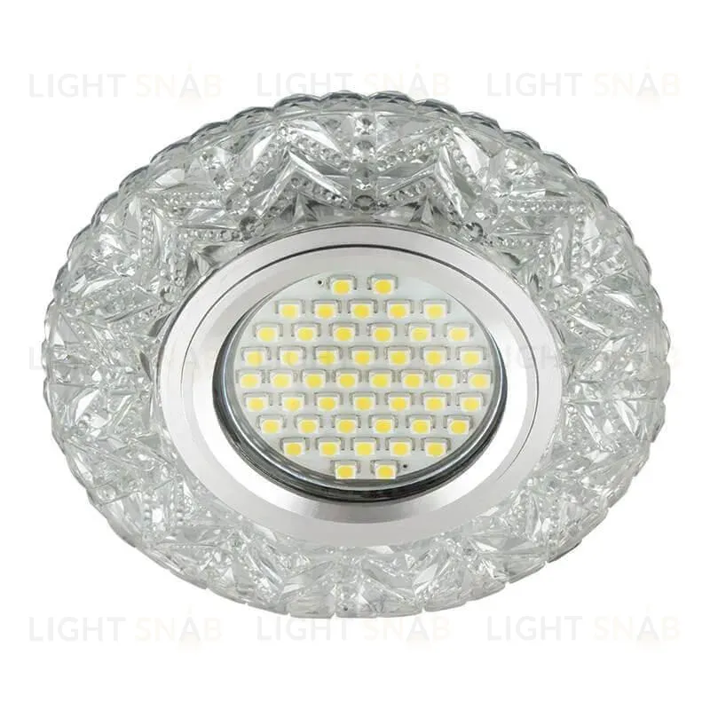 Встраиваемый светильник Fametto Luciole DLS-L146 Gu5.3 Glassy/Clear DLS-L146 Gu5.3 Glassy/Clear