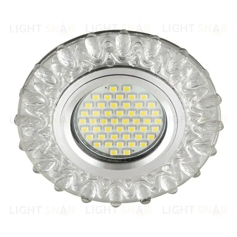 Встраиваемый светильник Fametto Luciole DLS-L148 Gu5.3 Glassy/Clear DLS-L148 Gu5.3 Glassy/Clear