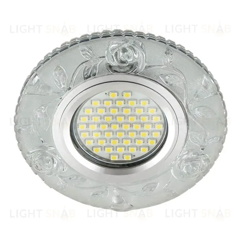 Встраиваемый светильник Fametto Luciole DLS-L150 Gu5.3 Glassy/Clear DLS-L150 Gu5.3 Glassy/Clear