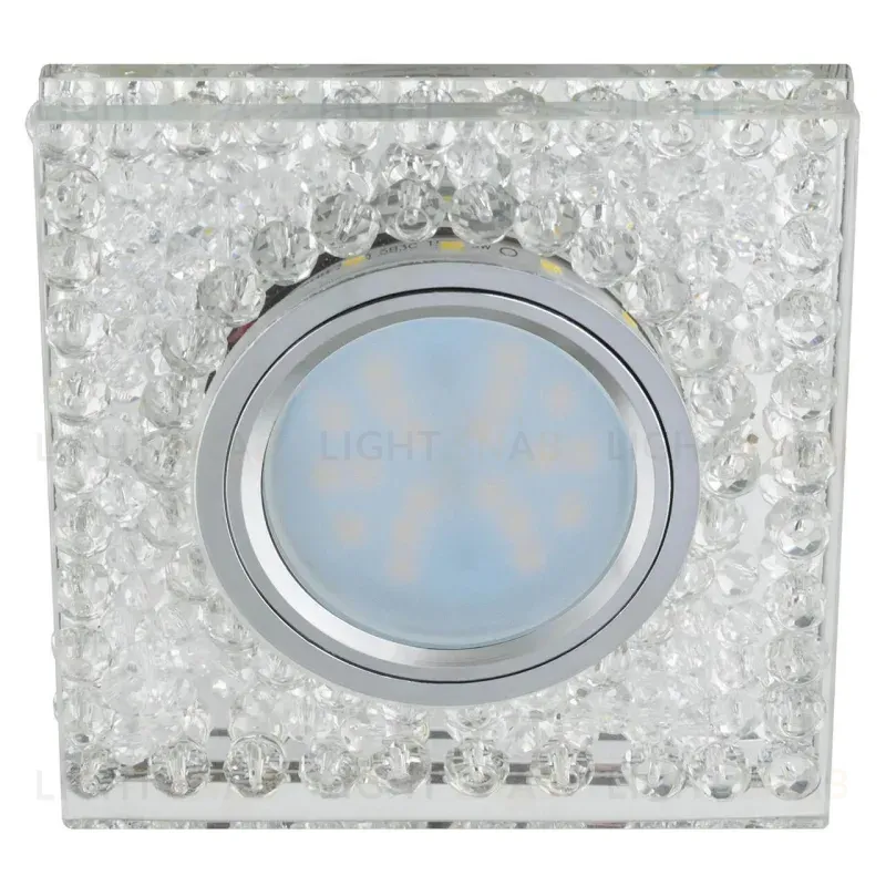 Встраиваемый светильник Fametto Luciole DLS-L134 GU5.3 Chrome/Clear DLS-L134 GU5.3 Chrome/Clear