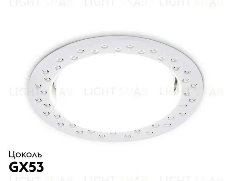 Встраиваемый светильник Ambrella Light GX53 Classic G825 W G825 W