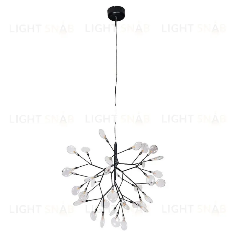 Подвесная люстра Crystal Lux Evita SP36 Black/Transparent Evita SP36 Black/Transparent