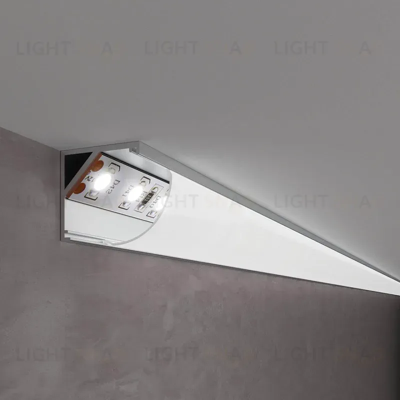 Профиль угловой алюминиевый Elektrostandard LL-2-ALP008 (5 шт.) 4690389130908 4690389130908