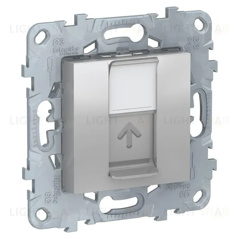 Розетка компьютерная RJ45 Schneider Electric Unica New Cat. 6 UTP NU541530 NU541530