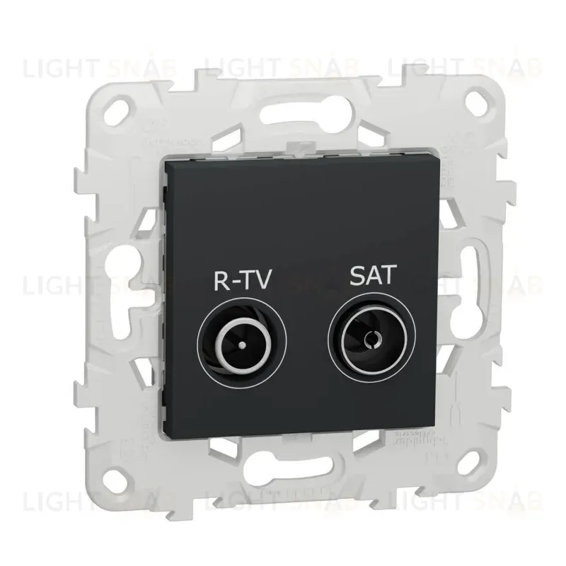 Розетка R-TV/SAT одиночная Schneider Electric Unica New NU545454 NU545454