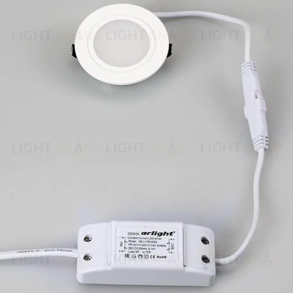 Мебельный светильник Arlight LTM-R60WH-Frost 3W Day White 110deg 020761