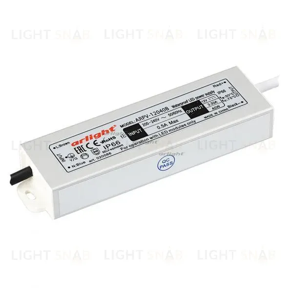 Блок питания Arlight ARPV-12040-B (12V, 3.3A, 40W) 020086 020086