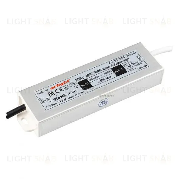 Блок питания Arlight ARPV-24045-B (24V, 1.9A, 45W) 021965 021965