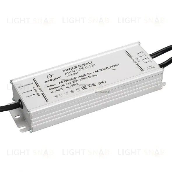 Блок питания Arlight ARPV-LG12300-PFC-S2 (12V, 25.0A, 300W) 022929 022929