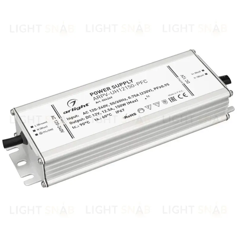 Блок питания Arlight ARPV-UH12150-PFC (12V, 12.5A, 150W) 024269 024269
