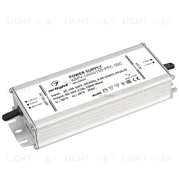 Блок питания Arlight ARPV-UH24150-PFC-55C (24V, 6.3A, 150W) 025045 025045