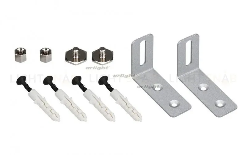 Настенный держатель Arlight S2-LINE-FIX-15mm Set (4067, 5470) 021187 021187