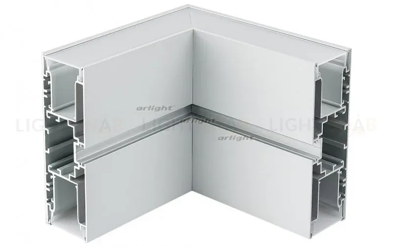 Угол Arlight S2-WALL-X2-H128-L90W внешний 021287 021287