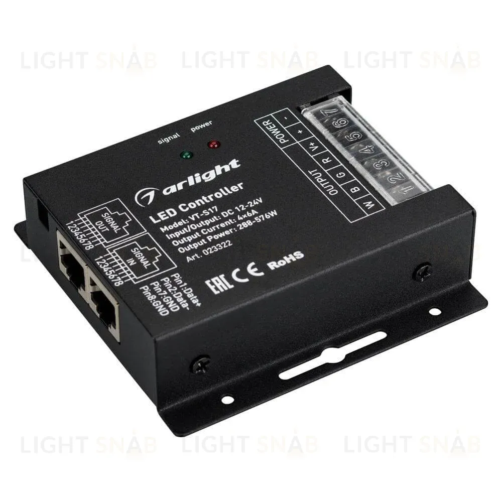 Контроллер Arlight VT-S17-4x6A 023322 023322