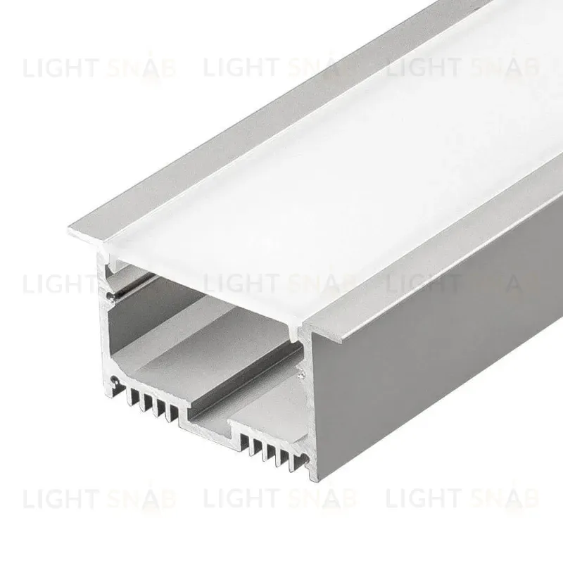 Профиль с экраном Arlight SL-LINIA62-F-2500 ANOD+OPAL 020470 020470