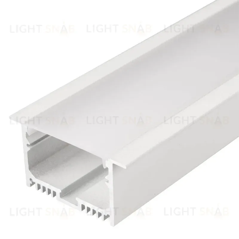 Профиль с экраном Arlight SL-LINIA62-F-2500 WHITE+OPAL 021374 021374