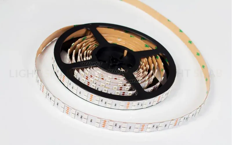 Светодиодная лента Arlight RT 2-5000 24V Yellow 2x2 (5060, 600 LED, LUX) 011263 011263